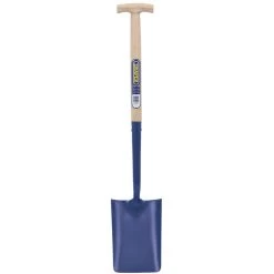 Draper 10878 Solid Forged 'T' Handled Trenching Shovel With Ash Shaft