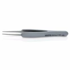 Draper 13195 KNIPEX 92 21 11 ESD Precision Tweezers With Rubber Handles ESD, 123mm