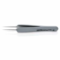 Draper 13197 KNIPEX 92 21 13 ESD Precision Tweezers With Rubber Handles ESD, 112mm