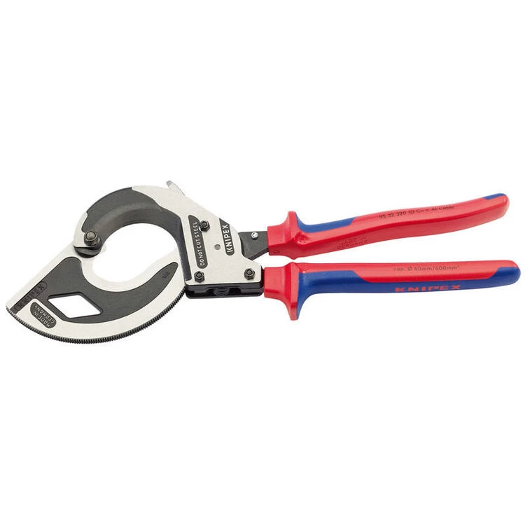 Draper 25882 Knipex 95 32 320 320mm Ratchet Action Cable Cutter 3 Draper 25882 Knipex 95 32 320 320mm Ratchet Action Cable Cutter