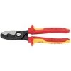 Draper 32023 Knipex 95 18 200UKSBE VDE Fully Insulated Cable Shears (200mm) -Household Tool Store 320239518 200 UK