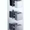 Giavani GIA-SV-TC-BL Triple Square Shower Valve