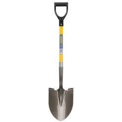 Draper 43216 Round Point Shovel With Fibreglass Shaft