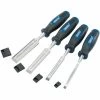 Draper 83351 Soft Grip Bevel Edge Wood Chisel Set (4 Piece) -Household Tool Store 83351 DWCSGSET4