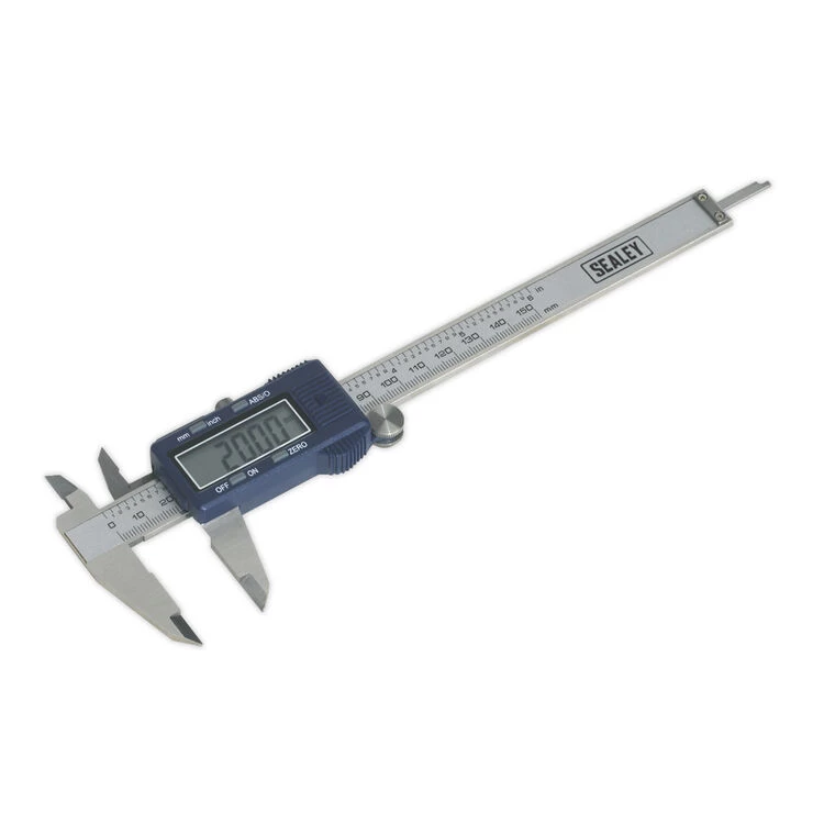 Sealey AK962EV Digital Vernier Caliper 0-150mm(0-6") 3 Sealey AK962EV Digital Vernier Caliper 0-150mm(0-6")