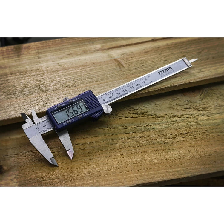 Sealey AK962EV Digital Vernier Caliper 0-150mm(0-6") 5 Sealey AK962EV Digital Vernier Caliper 0-150mm(0-6") - Image 3