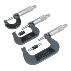 Sealey AK9651M Micrometer Set 3pc Metric