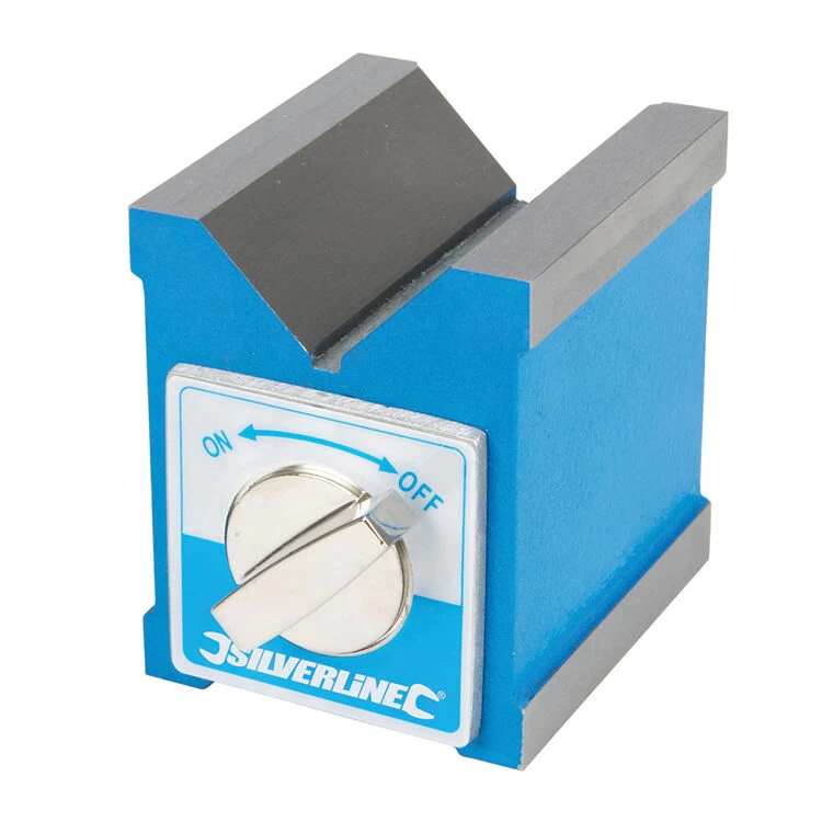 Silverline Magnetic V-Block 70 X 60 X 70mm 3 Silverline Magnetic V-Block 70 X 60 X 70mm