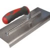 Faithfull Edging Trowel Soft Grip Handle 11 X 4.3/4in