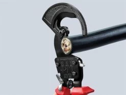 Knipex 95 31 Series Ratchet Action Cable Shears, Multi-Component Grip -Household Tool Store KPX9531250 E