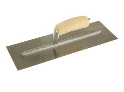 Marshalltown MXS73SS Cement Trowel Stainless Steel Wooden Handle 14 X 4.3/4in
