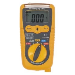 Sealey MM102 Professional Auto-Ranging Digital Multimeter -Household Tool Store MM102 LESS LEADS