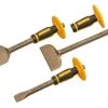 Roughneck Bolster & Chisel Set With Non-Slip Guards, 3 Piece 1 Roughneck Bolster & Chisel Set With Non-Slip Guards, 3 Piece -Household Tool Store ROU31933