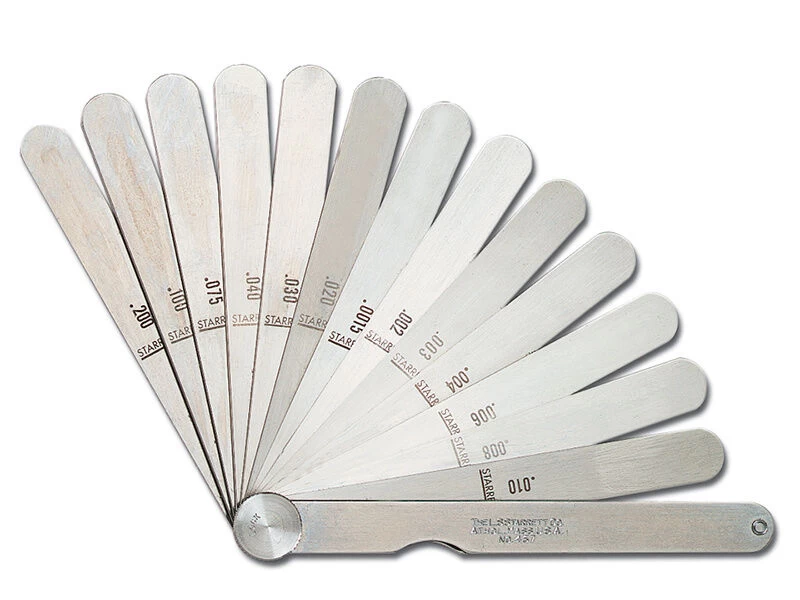Starrett Metric Feeler Gauge Set 5 Starrett Metric Feeler Gauge Set - Image 3