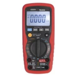 Sealey TA304 Digital Automotive Analyser 15 Function With Inductive Coupler/Infrared Temperature Probe -Household Tool Store TA304 FACE ON