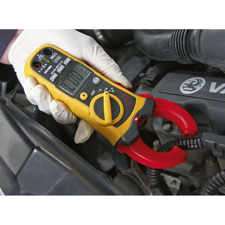 Sealey TM105 Professional Auto-Ranging Digital Clamp Meter NCVD - 6 Function 5 Sealey TM105 Professional Auto-Ranging Digital Clamp Meter NCVD - 6 Function - Image 3