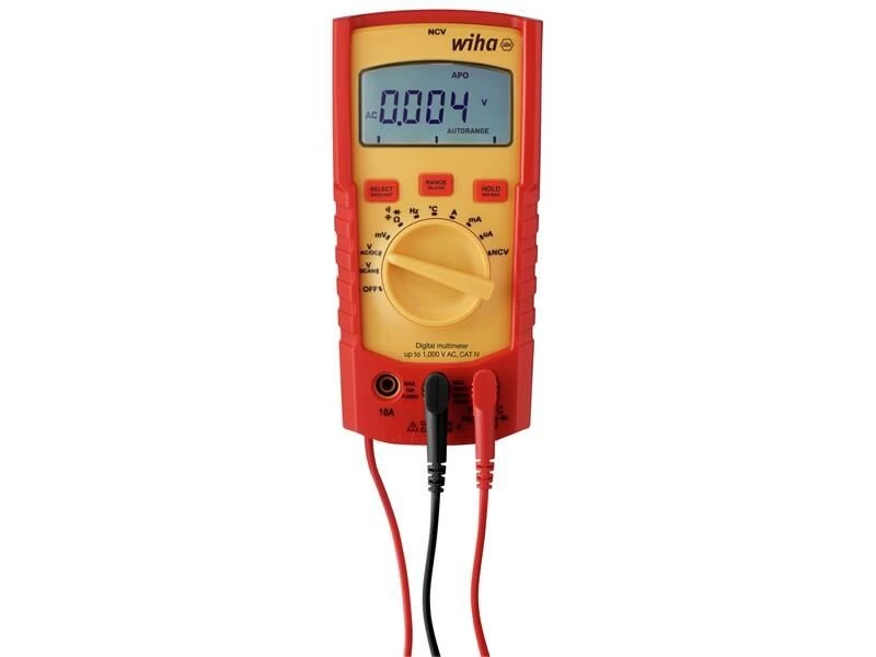 Wiha Digital Multimeter 1,000 V AC, CAT IV 3 Wiha Digital Multimeter 1,000 V AC, CAT IV